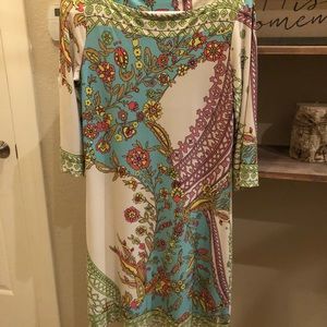 Donna Morgan printed dress